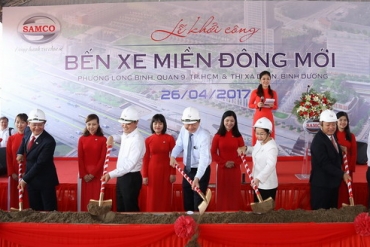 Bến xe Miền Đông mới chính thức được khởi công